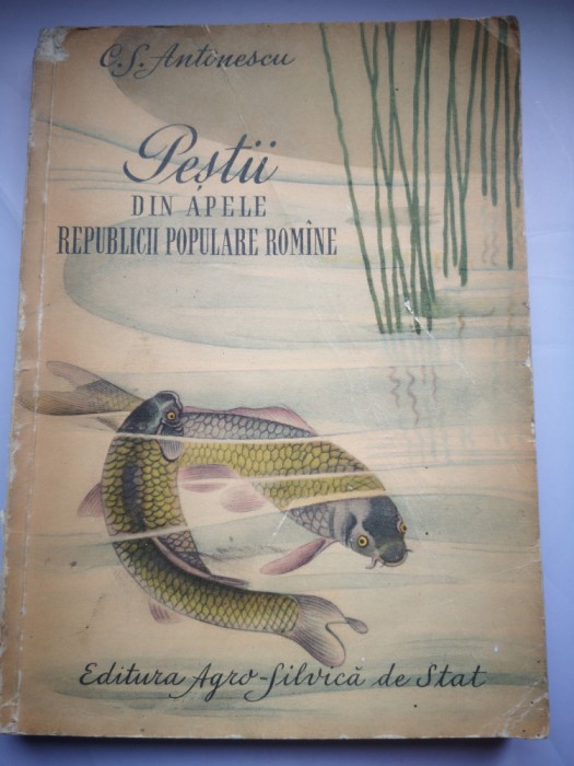 Pestii din apele Republicii Populare Romine - C. S. Antonescu