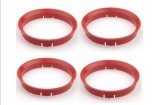Cumpara ieftin Set 4 inele centrare 76.0-72.6