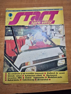 start spre viitor iulie 1980-modelism auto foto