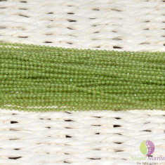 Sirag peridot pietre micro fatetate 2mm 33cm