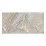 Gresie exterior / interior portelanata Cersanit Gamilton, 29.8 x 59.8 cm, gri, mata, antiderapanta, imitatie piatra