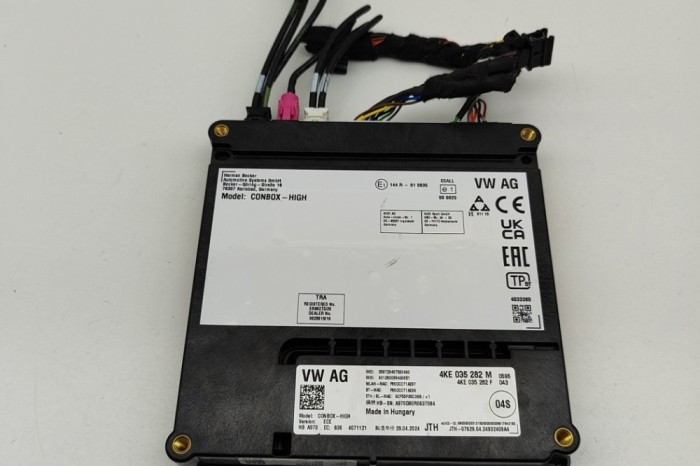 Modul de control Bluetooth AUDI A6 C8 Avant 4A5 2024 OEM: 4KE035282M,4KE035282F 31317900