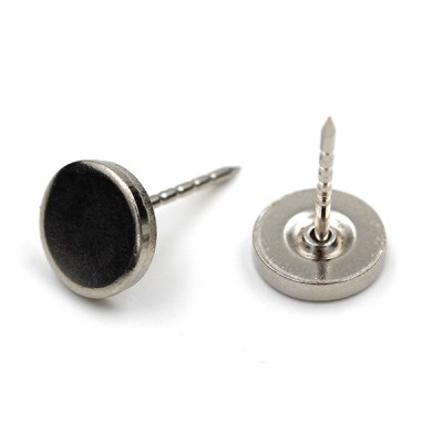 Pin cu cap plat, metalic, &amp;Oslash;11&amp;amp;#215;16 mm, cu caneluri foto