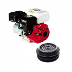 Motor termic 4 timpi OHV 7.0CP diametru arbore 19mm + ambreiaj Barracuda B-GX160.70 foto