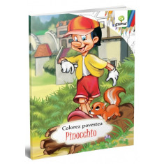 Colorez povestea Pinocchio