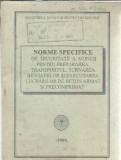 Norme specifice de securitate a muncii pentru turnarea betoanelor si executarea lucrarilor de beton armat