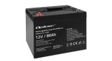 Baterie Qoltec AGM | 12V | 80 Ah | 23,5 kg | max 700A