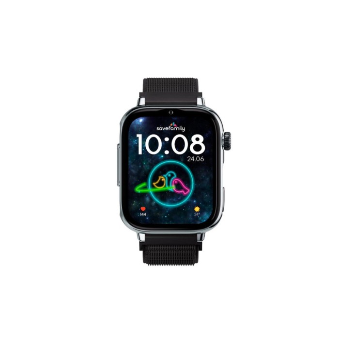 Smartwatch Save Family SW+2 PL/TLBN 1,44&rdquo; Negru Argintiu