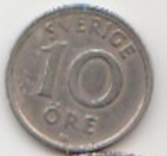 Moneda 10 ore 1924 - Suedia foto