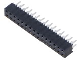 Conector şiruri pini mamă 30 PIN 2mm aurit THT soclu drept SAMTEC