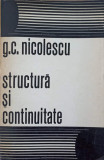 STRUCTURA SI CONTINUITATE-G.C. NICOLESCU