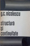 STRUCTURA SI CONTINUITATE-G.C. NICOLESCU