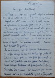 Scrisoare S. Luchian catre Cecilia Vasilescu, transcrisa olograf de Laura Cocea