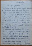 Scrisoare S. Luchian catre Cecilia Vasilescu , transcrisa olograf de Laura Cocea