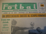 Revista Fotbal nr.78/23 noiembrie 1967-Romania-Anglia 1-0