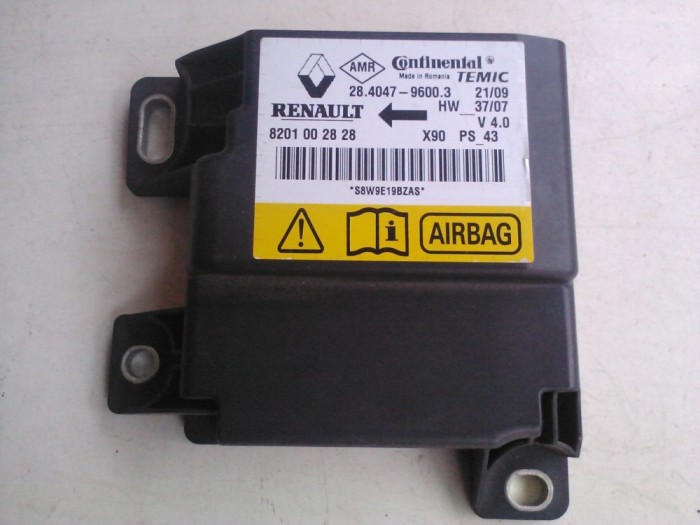 CALCULATOR AIRBAG LOGAN 8201002828