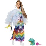Papusa Barbie Extra Style - Rainbow Dress, Mattel