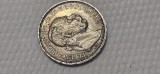 Ungaria 1 korona 1915 argint , detalii , luciu