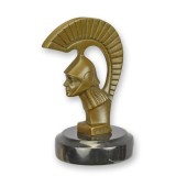 Razboinic spartan-statueta bronz cu soclu marmura BJ-88