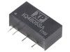 XP POWER Convertor DC/DC 48V la 5V 1W SIP THT Montare 0.2A Iesire IQ4805SA