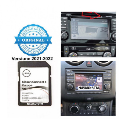 Card Original Nissan Micra Qashqai Connect 3 LCN Europa-Romania 2023-2024 foto