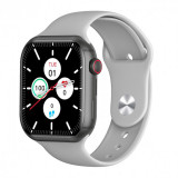 Smartwatch iSEN Watch DM60, negru cu bratara gri silicon, 4G, 2.02 HD, 4GB RAM + 64GB ROM, android 8.1, Bt v4.2, nanoSIM, IP67, 800 mAh