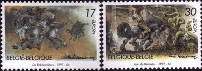 s3 - Belgia 1997 - Europa 2v.neuzat,perfecta stare foto