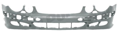 Bara fata Mercedes Clasa E (W211) 03.2002-06.2006 Model Elegance/Avangarde, grunduit, cu gauri pentru spalatoare faruri, foto