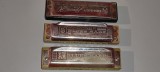 3 muzicute HOHNER SPECIAL 20 - HOHNER BLUES HARP - HOHNER HOUSE OF BLUES -