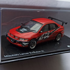 Macheta Mitsubishi Lancer Evolution IX 9 Fast and Furious - IXO/Altaya 1/43