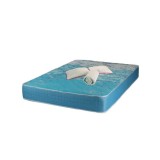 Set Saltea ortopedica, cu spuma poliuretanica, Memory Foam 5 cm Paris, 160x200x23cm, fermitate tare, sistem de aerisire perimetral Saltex plus 2 perne