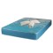 Set Saltea ortopedica, cu spuma poliuretanica, Memory Foam 5 cm Paris, 140x200x23cm, fermitate tare, sistem de aerisire perimetral Saltex plus 2 perne