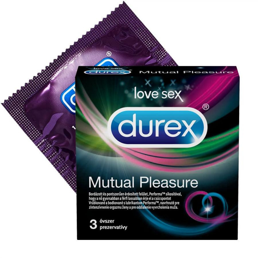 Prezervative Durex Mutual Pleasure 3 buc | Okazii.ro