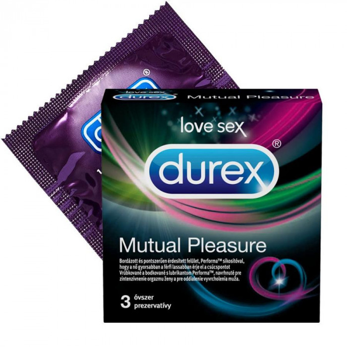 Prezervative Durex Mutual Pleasure 3 buc