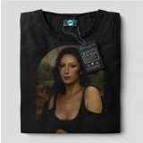 Tricou casual din bumbac 100% de barbati marimea XL Mona Lisa Gioconda