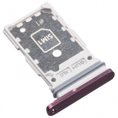 Suport SIM Samsung Galaxy S22 Ultra 5G S908, Mov (Burgundy) foto