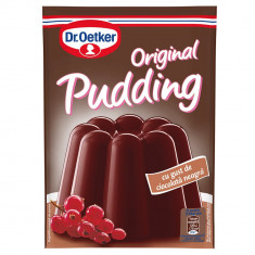 Praf de Budinca cu Gust de Ciocolata Neagra Dr. Oetker, 50 g, Praf pentru Budinca, Mix pentru Budinca, Mix de Budinca, Budinca Instant, Budinca de Cio