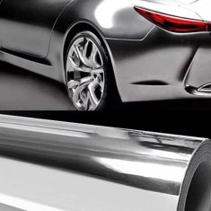 Folie colantare auto Crom (1m x 1,52m) foto