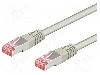 Cablu patch cord, Cat 6a, lungime 3m, S/FTP, Goobay - 93782