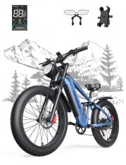 Bicicletă electrică Tifgalop ES28-B 1000W 26&#039;&#039;, FRANĂ DISC HIDRAULICĂ, 48V 18AH