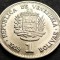 Moneda 1 BOLIVAR - VENEZUELA, anul 1989 *cod 270 = UNC