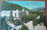 Carte postala, Baile Calimanesti, Hotelul societatii Govora-Calimanesti, perioada interbelica