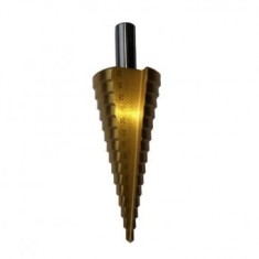 Burghiu in trepte pentru metal, Strend Pro SD41, 4-32 mm, TiN, HSS