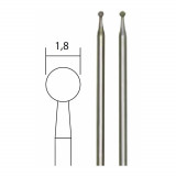 Biaxuri diamantate sferice, Proxxon 28222, 1,8mm