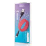 Cabluri Tranyoo, S7, Micro USB Cable, 3m, 2A, Red