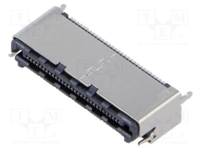 Conector PCB-PCB hermafrodit 60 PIN 0,5mm LSHM aurit SMT SAMTEC foto