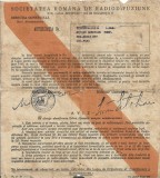 A4086N Autorizație de instalare și folosire aparat radio, Șiria, județul Arad, perioada regalității