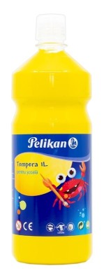 TEMPERA 1L, GALBEN foto