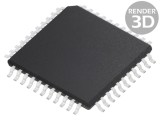 Microcontroler 8051 UART AT89 LQFP44 2,4-5,5VDC