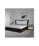 Pat Dante Wenge + Noptiere + Saltea 160x200cm